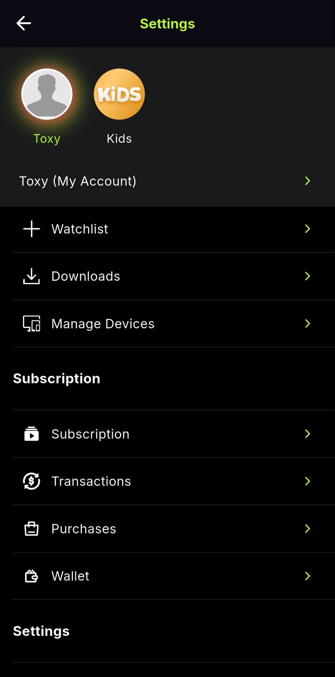 Toxy app screenshot 4